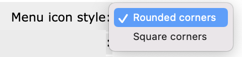 Advanced Location Settings - Menu Interface Settings