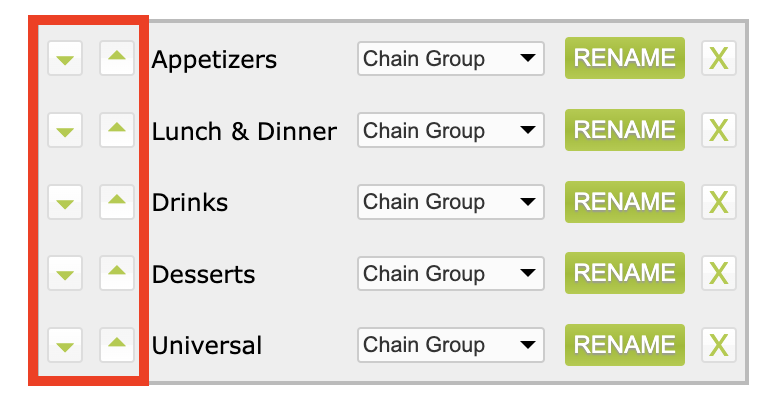 working with menu groups and subgroups - - platform... Basic Menu Building in Lavu