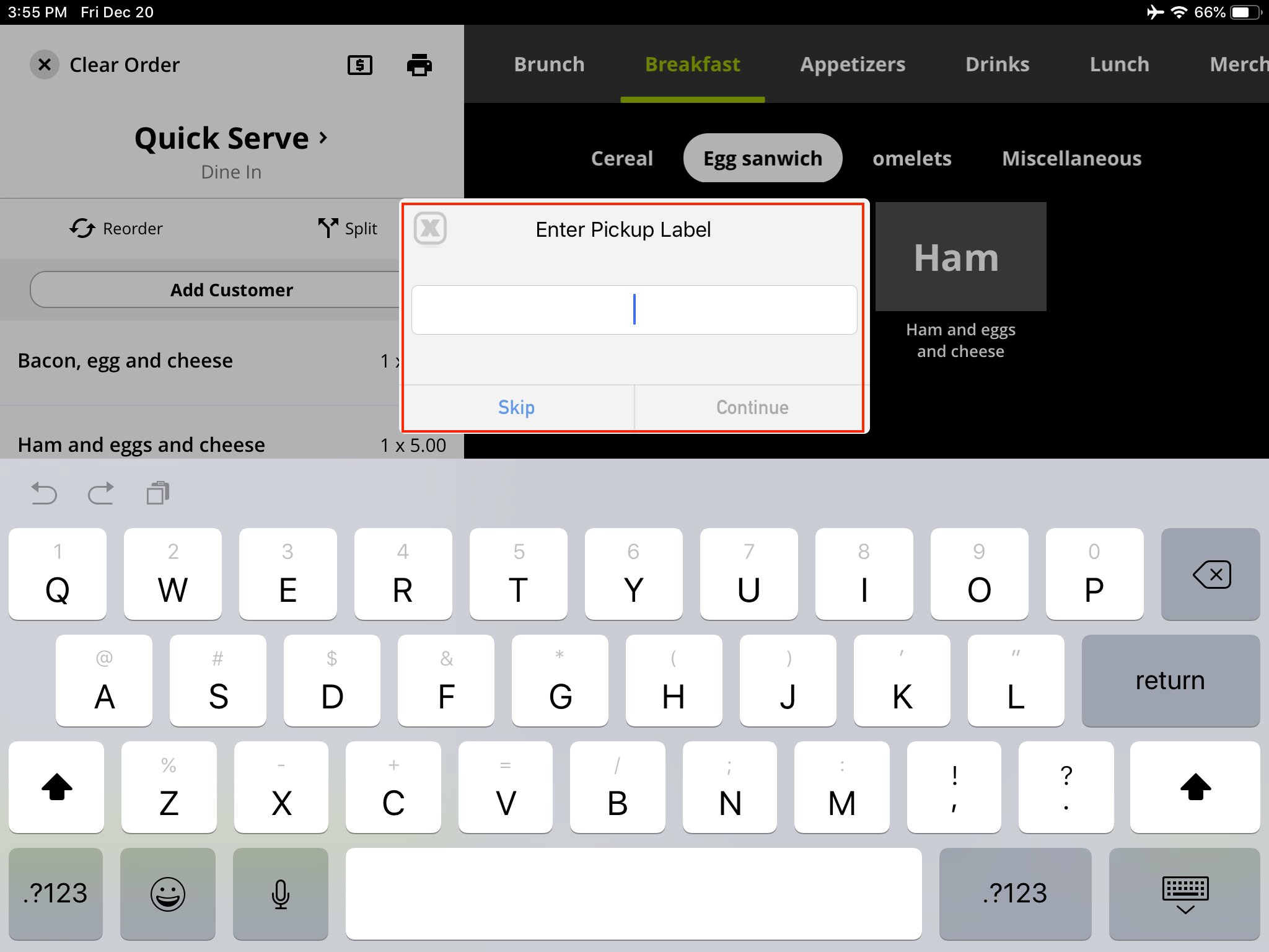 Pickup Numbers for your Lavu Orders