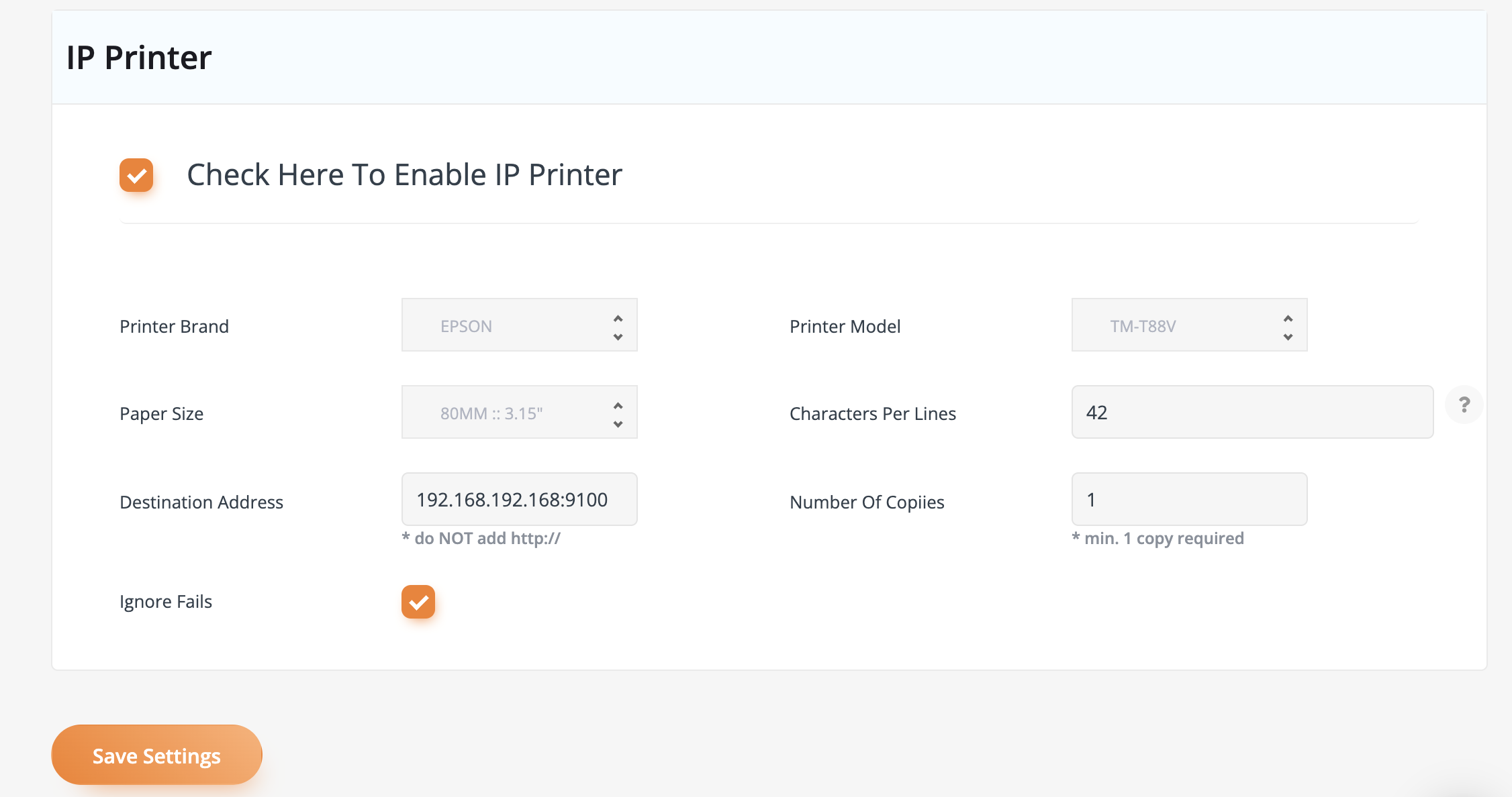 Menu Drive - Set Up Your IP Printer