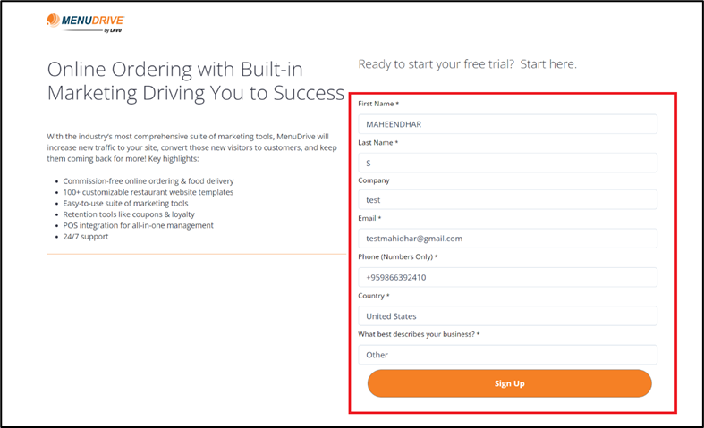 How to start with MenuDrive?