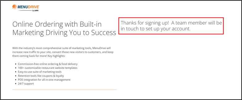 How to start with MenuDrive?