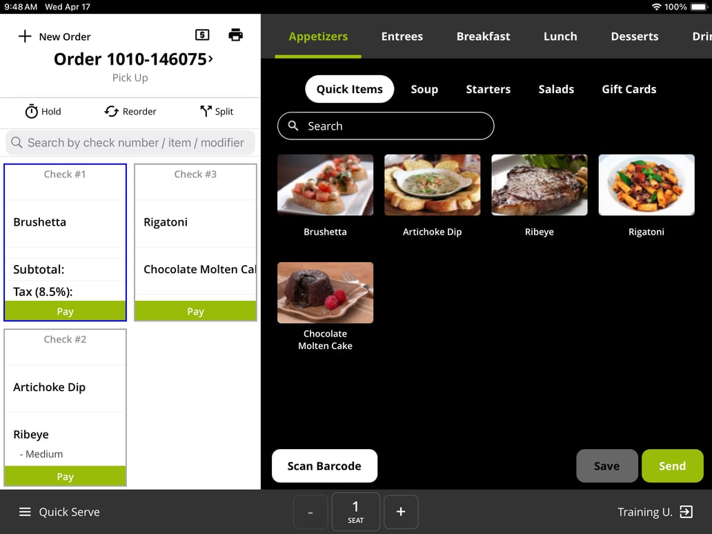 POS Video Splitting Orders Pos video splitting orders