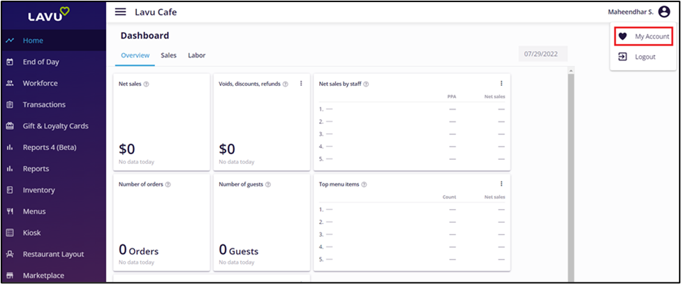 How do I Update the Payment Method for the monthly fee?