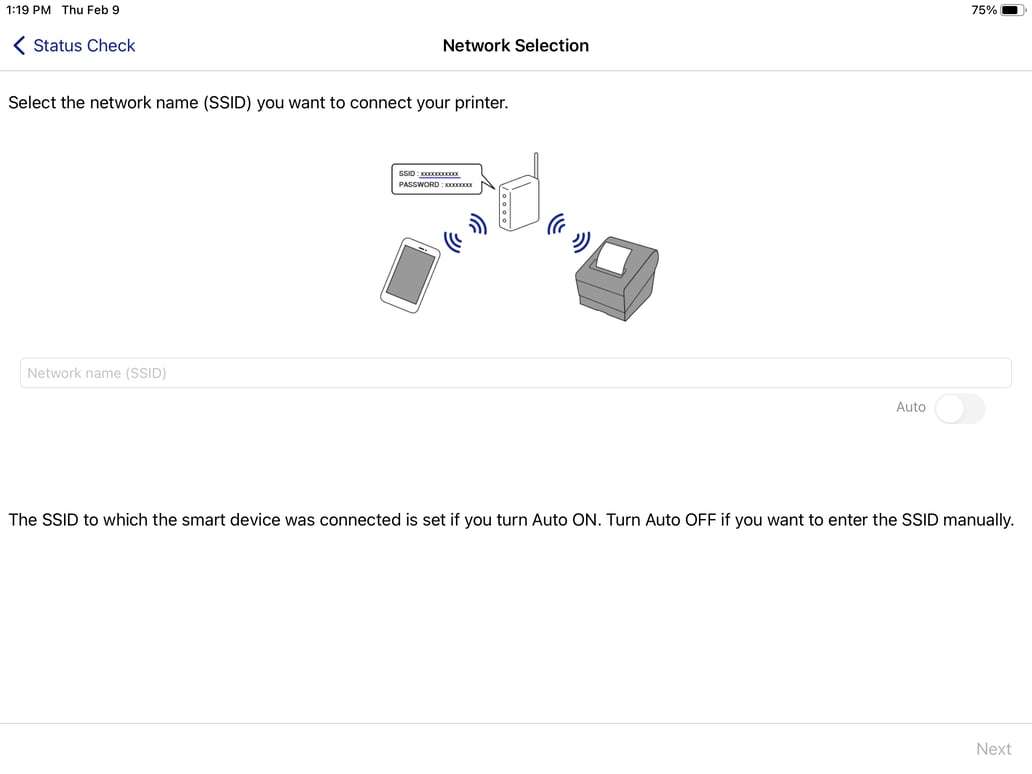Epson Wireless Printer Setup Using Epson TM Utility App