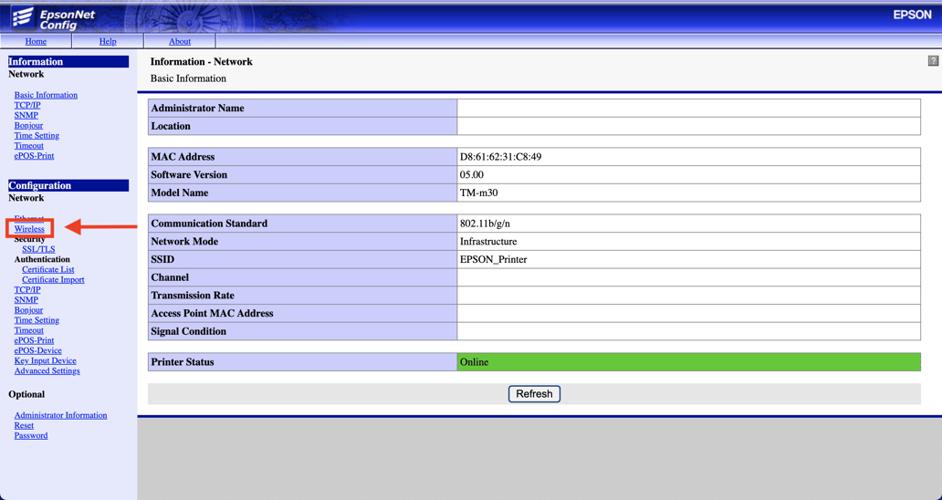 Epson Wireless Printer Setup 2176